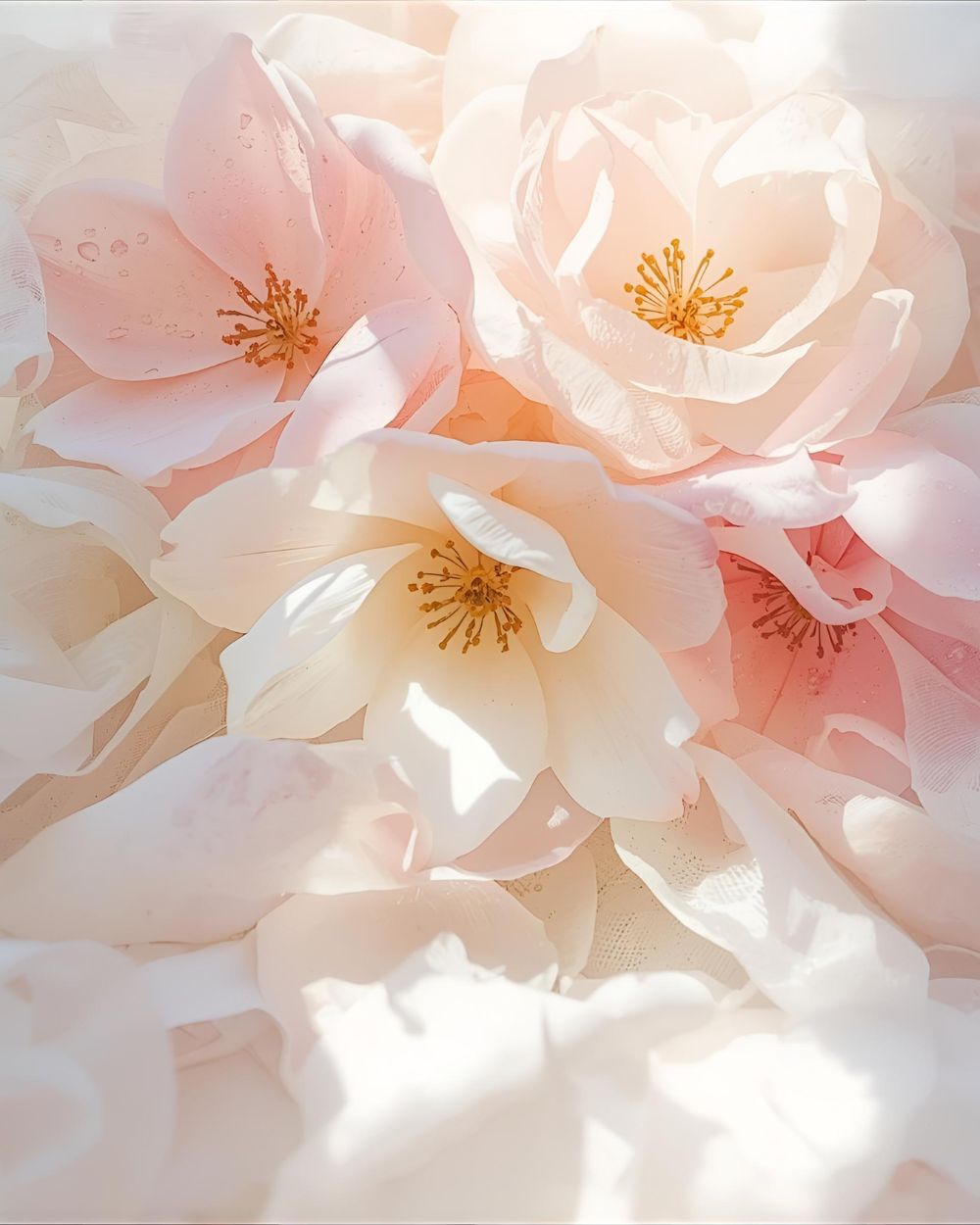 Floral scent family. Romantic, airy, and expressive. A sensory composition of petals, soft textures, and natural light.